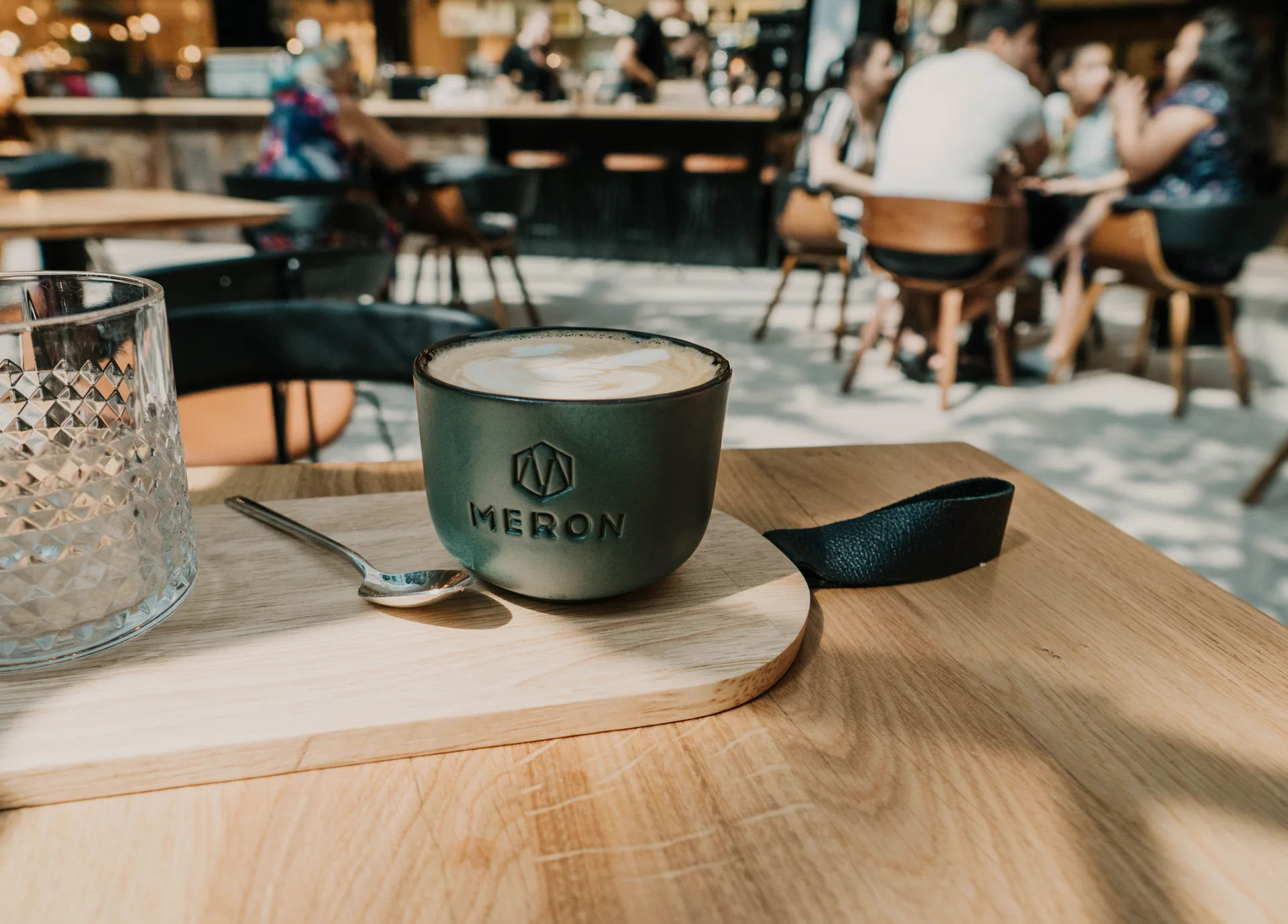 A Blue Bottle-style cafe — the setting for Sam's customer-experience project.